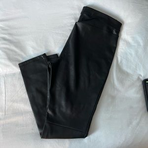 Free People faux leather leggings
